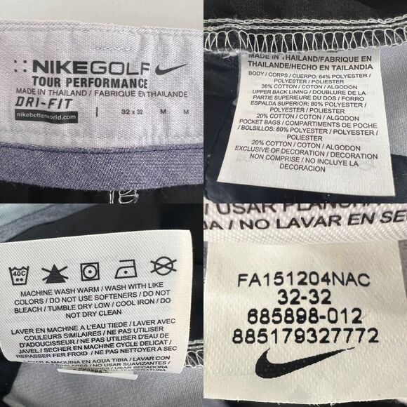 Nike Golf Tour Performance Dri-Fit Pants Men's Size 32 x 32 - Picture 5 of 12